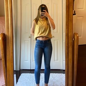 Joe’s Mid-rise Skinny Ankle Jean